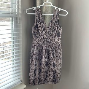 Banana Republic light purple and gray dress. Size 4. Worn only a few times